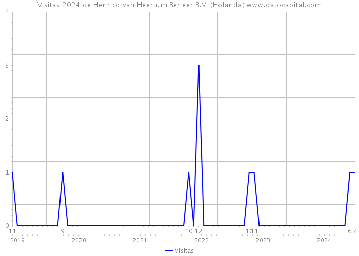 Visitas 2024 de Henrico van Heertum Beheer B.V. (Holanda) 