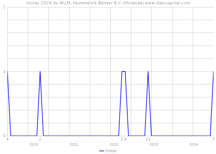 Visitas 2024 de W.J.M. Hummelink Beheer B.V. (Holanda) 