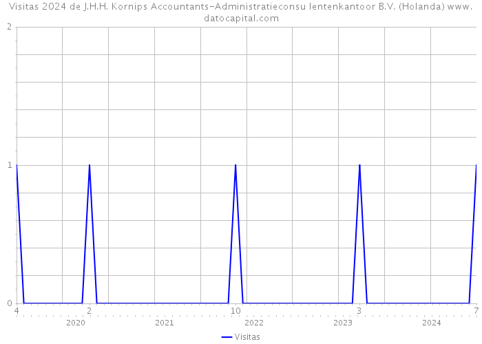 Visitas 2024 de J.H.H. Kornips Accountants-Administratieconsu lentenkantoor B.V. (Holanda) 