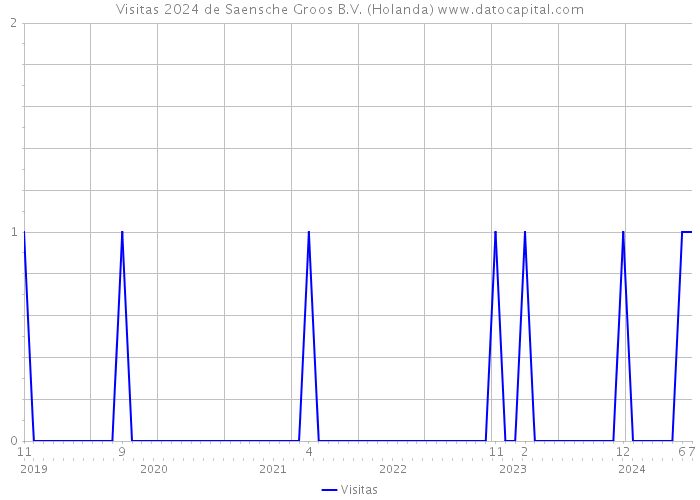 Visitas 2024 de Saensche Groos B.V. (Holanda) 