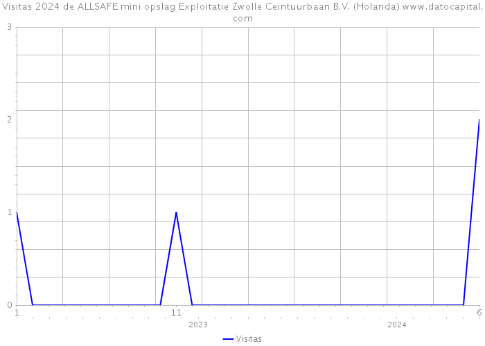Visitas 2024 de ALLSAFE mini opslag Exploitatie Zwolle Ceintuurbaan B.V. (Holanda) 