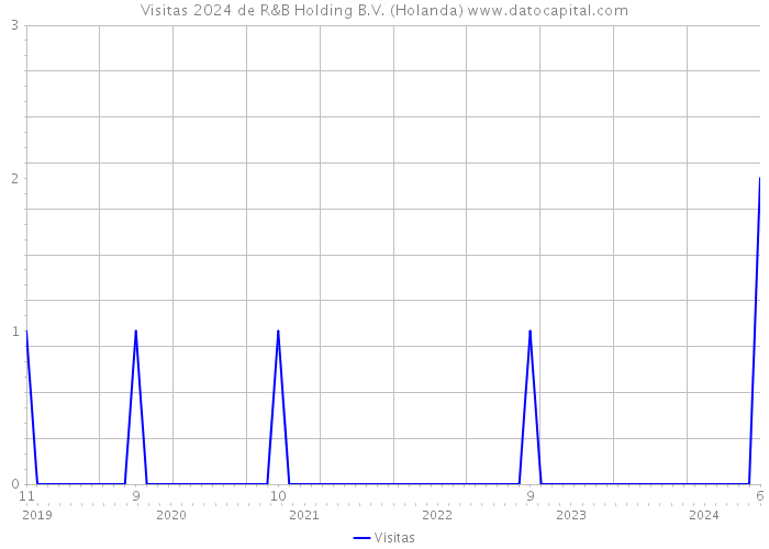 Visitas 2024 de R&B Holding B.V. (Holanda) 