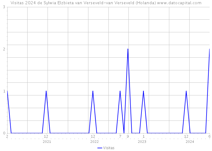 Visitas 2024 de Sylwia Elzbieta van Verseveld-van Verseveld (Holanda) 