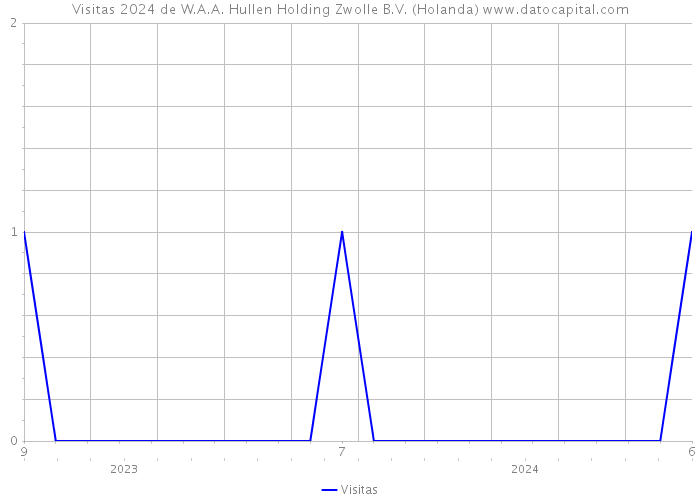 Visitas 2024 de W.A.A. Hullen Holding Zwolle B.V. (Holanda) 