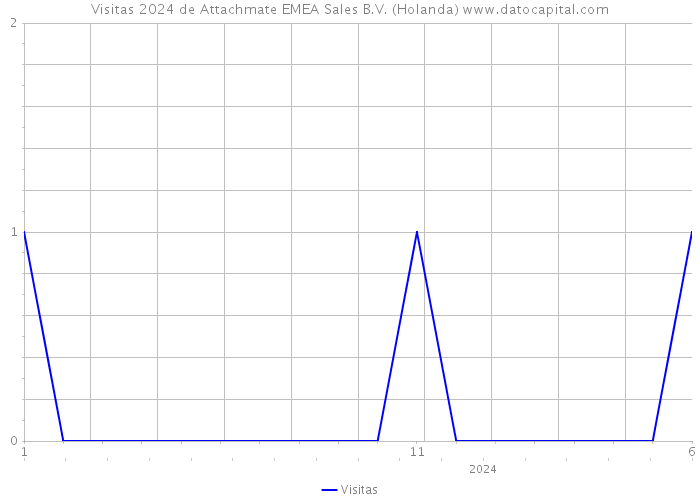 Visitas 2024 de Attachmate EMEA Sales B.V. (Holanda) 