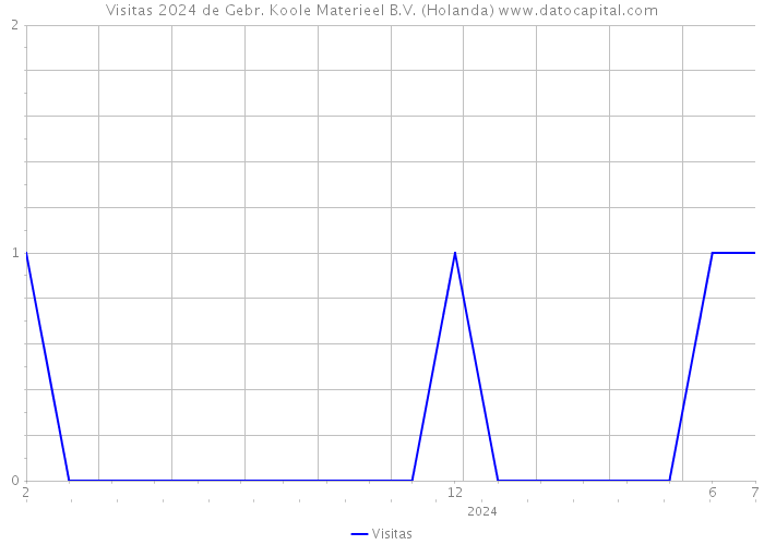 Visitas 2024 de Gebr. Koole Materieel B.V. (Holanda) 