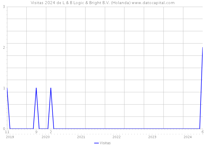 Visitas 2024 de L & B Logic & Bright B.V. (Holanda) 