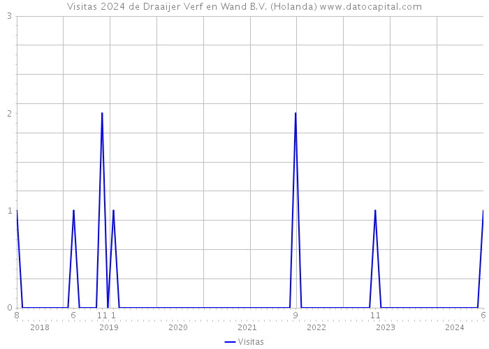 Visitas 2024 de Draaijer Verf en Wand B.V. (Holanda) 