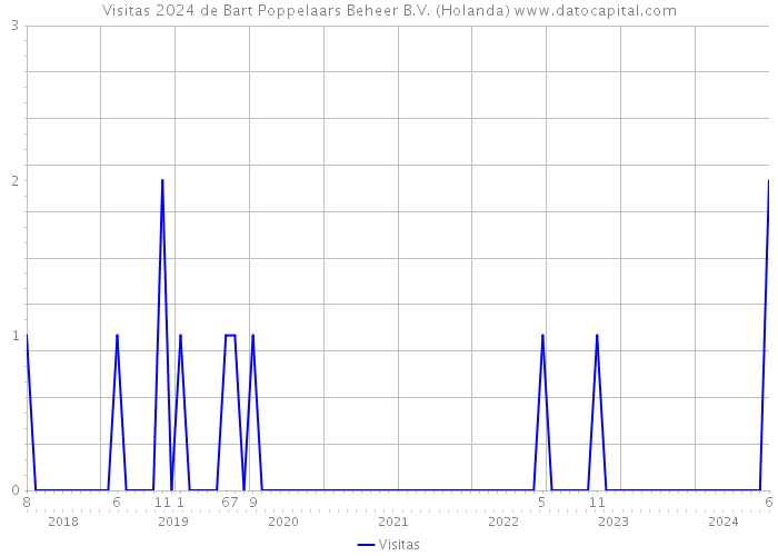 Visitas 2024 de Bart Poppelaars Beheer B.V. (Holanda) 