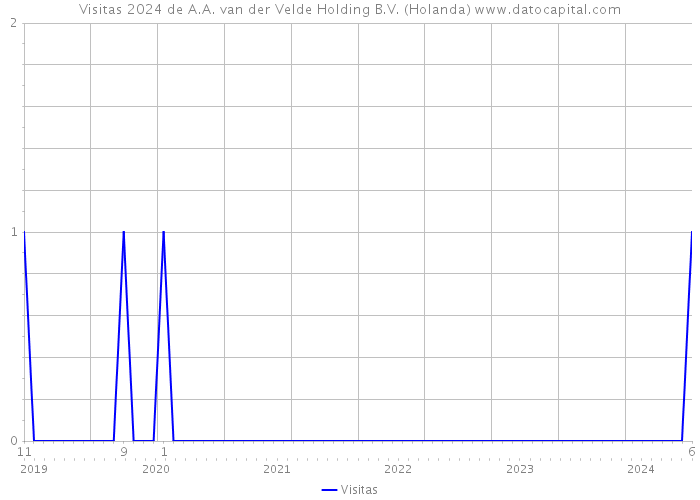 Visitas 2024 de A.A. van der Velde Holding B.V. (Holanda) 