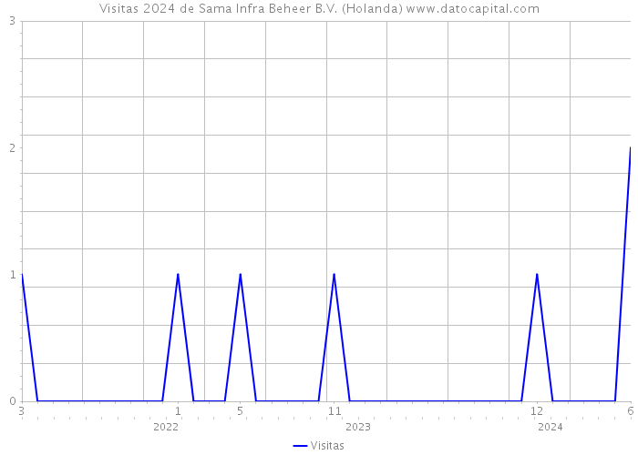 Visitas 2024 de Sama Infra Beheer B.V. (Holanda) 