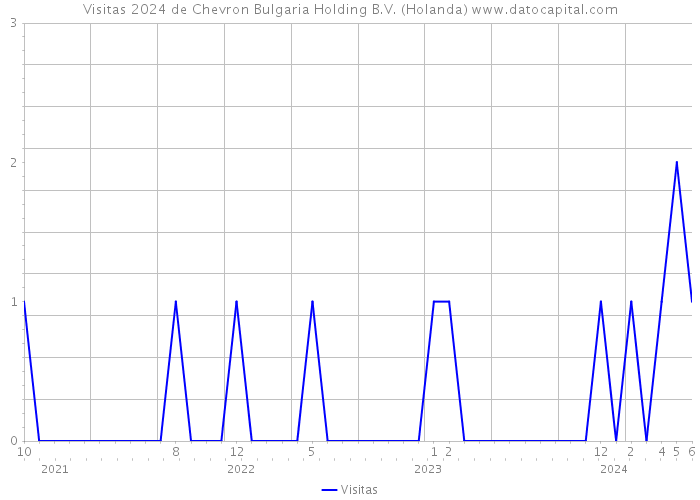 Visitas 2024 de Chevron Bulgaria Holding B.V. (Holanda) 