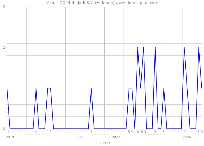 Visitas 2024 de Jodi B.V. (Holanda) 