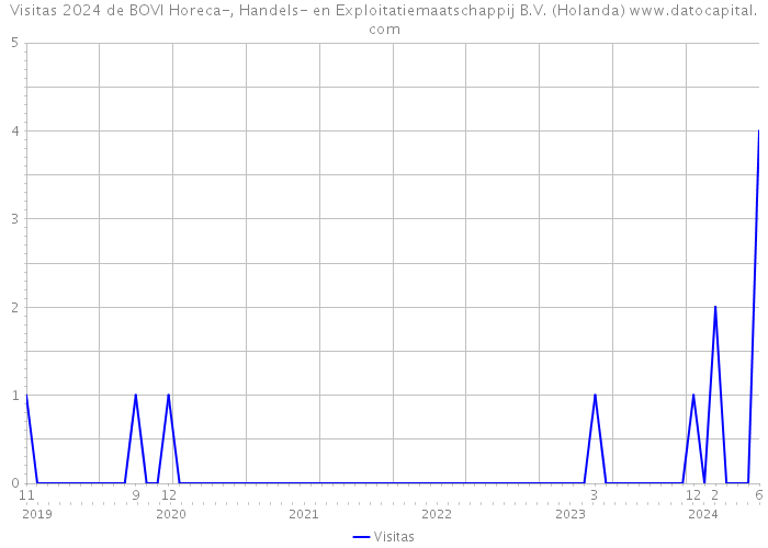 Visitas 2024 de BOVI Horeca-, Handels- en Exploitatiemaatschappij B.V. (Holanda) 