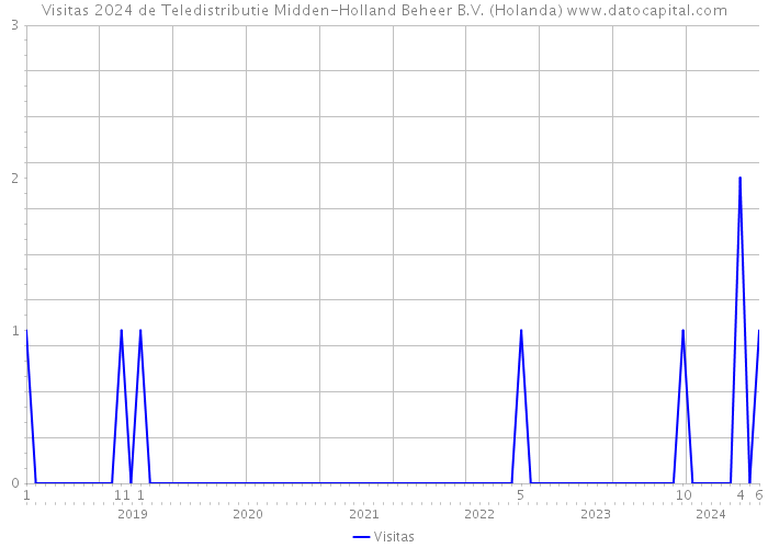 Visitas 2024 de Teledistributie Midden-Holland Beheer B.V. (Holanda) 