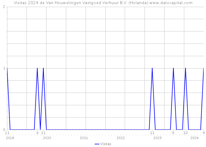 Visitas 2024 de Van Houwelingen Vastgoed Verhuur B.V. (Holanda) 