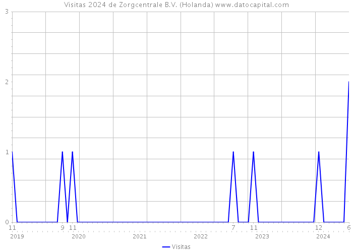 Visitas 2024 de Zorgcentrale B.V. (Holanda) 