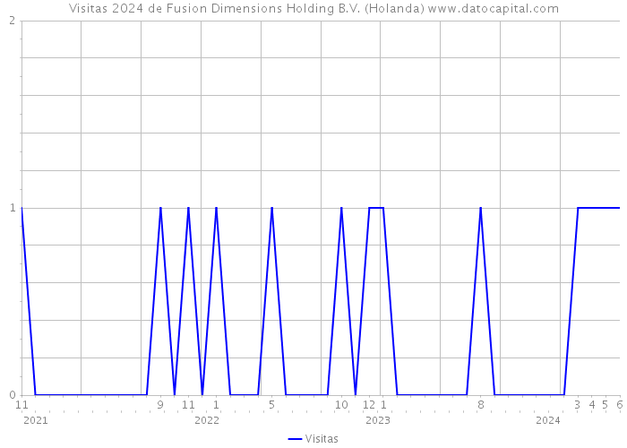 Visitas 2024 de Fusion Dimensions Holding B.V. (Holanda) 