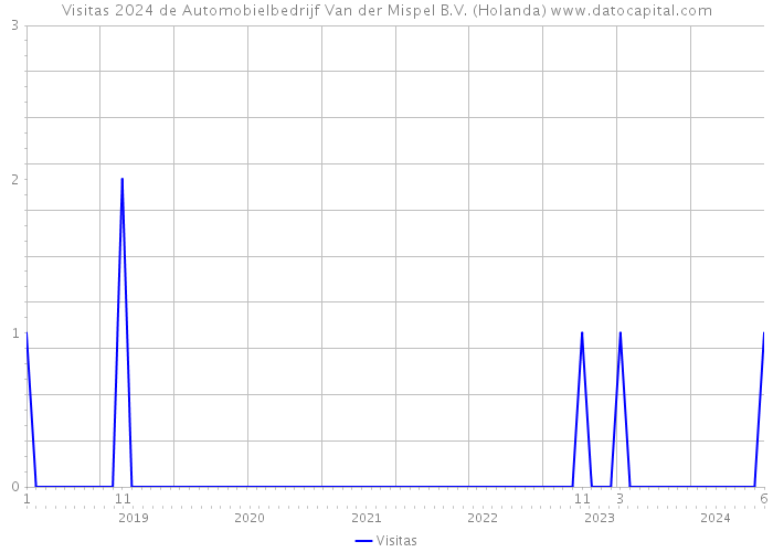 Visitas 2024 de Automobielbedrijf Van der Mispel B.V. (Holanda) 