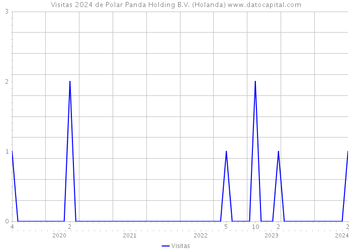 Visitas 2024 de Polar Panda Holding B.V. (Holanda) 