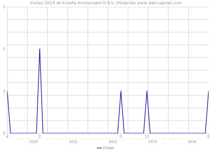 Visitas 2024 de Kesefa Amsterdam III B.V. (Holanda) 