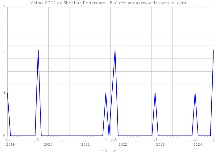 Visitas 2024 de Shoeline Rotterdam II B.V. (Holanda) 