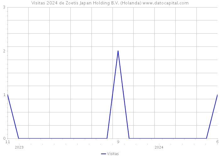 Visitas 2024 de Zoetis Japan Holding B.V. (Holanda) 