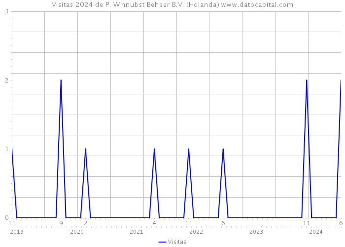 Visitas 2024 de P. Winnubst Beheer B.V. (Holanda) 