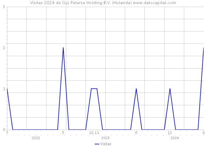 Visitas 2024 de Gijs Peterse Holding B.V. (Holanda) 