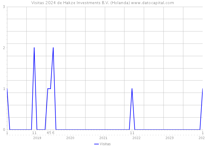 Visitas 2024 de Hakze Investments B.V. (Holanda) 