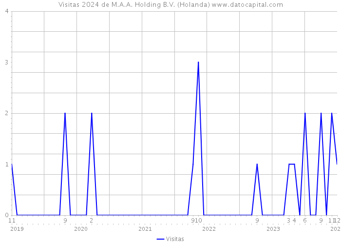 Visitas 2024 de M.A.A. Holding B.V. (Holanda) 