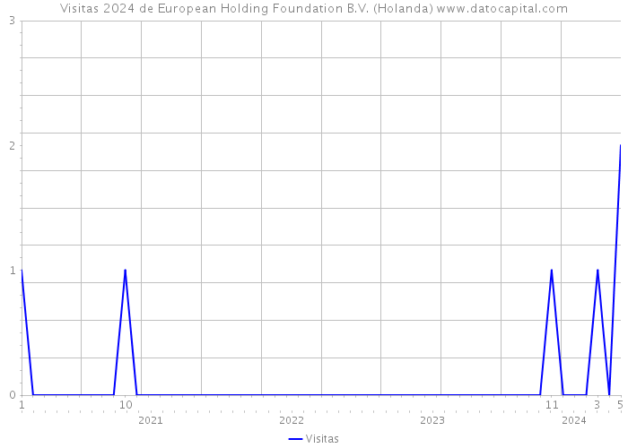 Visitas 2024 de European Holding Foundation B.V. (Holanda) 