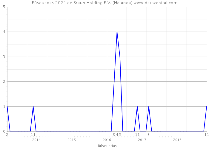 Búsquedas 2024 de Braun Holding B.V. (Holanda) 