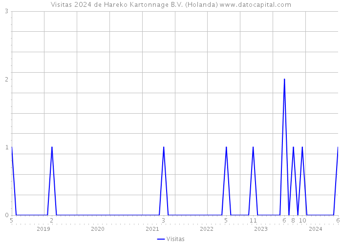 Visitas 2024 de Hareko Kartonnage B.V. (Holanda) 