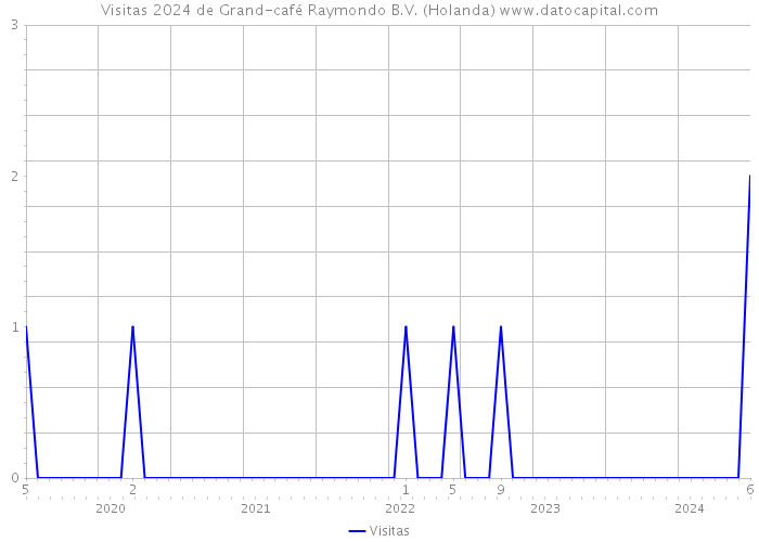 Visitas 2024 de Grand-café Raymondo B.V. (Holanda) 