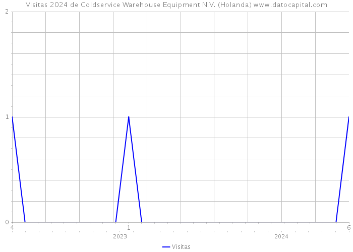 Visitas 2024 de Coldservice Warehouse Equipment N.V. (Holanda) 