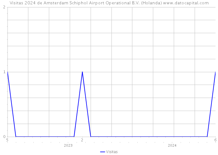 Visitas 2024 de Amsterdam Schiphol Airport Operational B.V. (Holanda) 