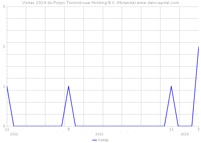 Visitas 2024 de Potjes Tennisbouw Holding B.V. (Holanda) 