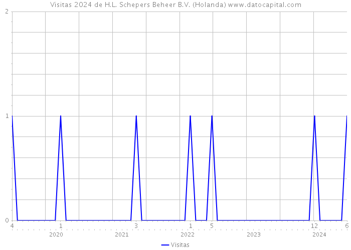 Visitas 2024 de H.L. Schepers Beheer B.V. (Holanda) 