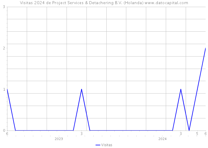 Visitas 2024 de Project Services & Detachering B.V. (Holanda) 