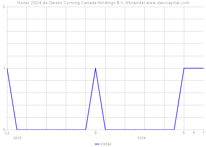 Visitas 2024 de Owens Corning Canada Holdings B.V. (Holanda) 