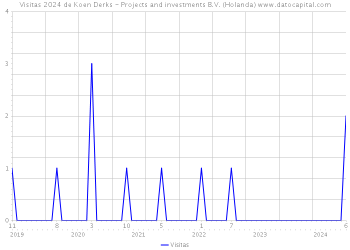 Visitas 2024 de Koen Derks - Projects and investments B.V. (Holanda) 
