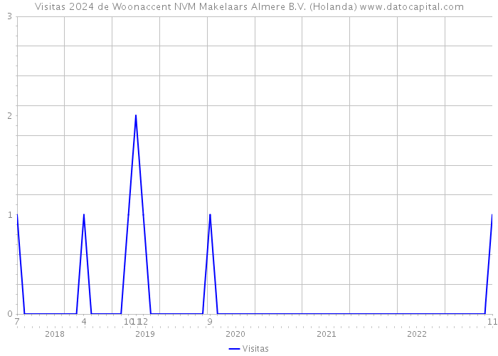 Visitas 2024 de Woonaccent NVM Makelaars Almere B.V. (Holanda) 