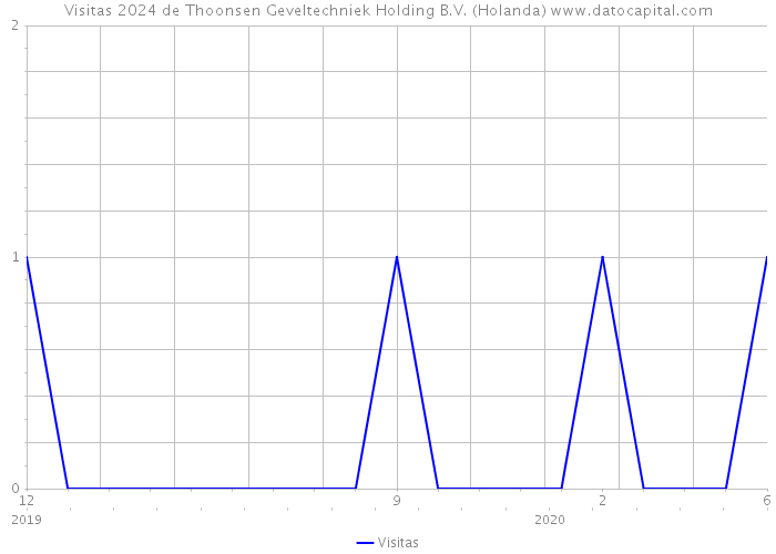 Visitas 2024 de Thoonsen Geveltechniek Holding B.V. (Holanda) 