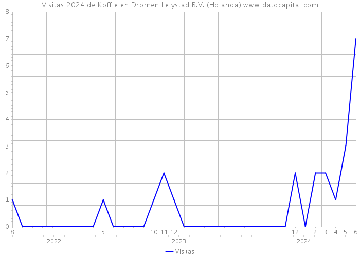 Visitas 2024 de Koffie en Dromen Lelystad B.V. (Holanda) 