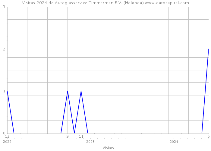 Visitas 2024 de Autoglasservice Timmerman B.V. (Holanda) 