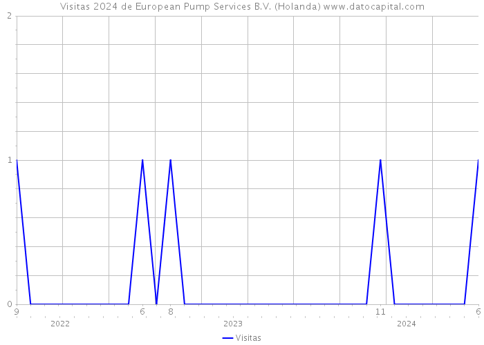 Visitas 2024 de European Pump Services B.V. (Holanda) 