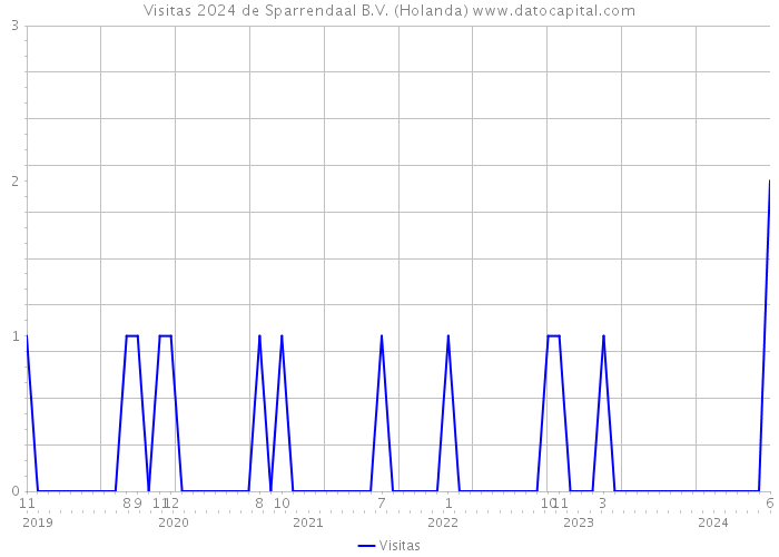 Visitas 2024 de Sparrendaal B.V. (Holanda) 