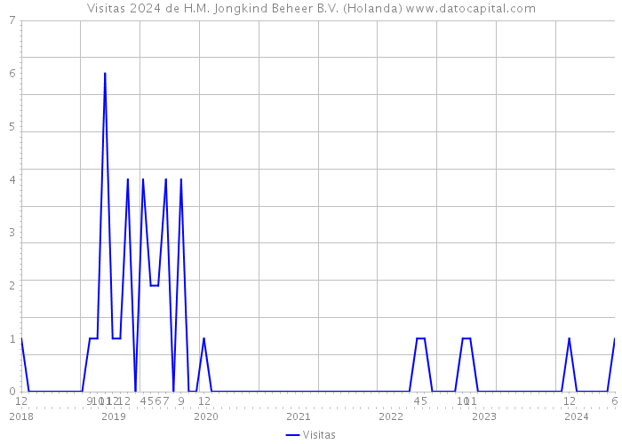 Visitas 2024 de H.M. Jongkind Beheer B.V. (Holanda) 