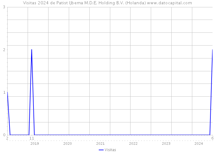 Visitas 2024 de Patist IJbema M.D.E. Holding B.V. (Holanda) 